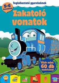 Zakatoló vonatok foglalkoztató matricákkal (Maďarská verzia) - FONI-BOOK 1