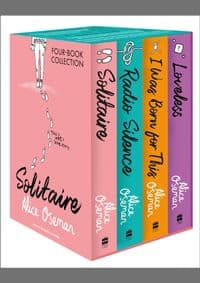 Alice Oseman Four-Book Collection Box Set (Solitaire, Radio Silence, I Was Born For This, Loveless) - Osemanová Alice