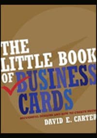 Little Book of Business Cards - David E. Carter, Harper Design International