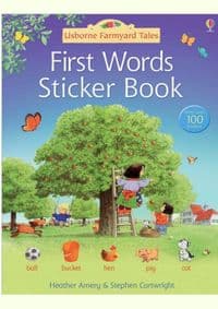 First Words Sticker Book - Heather Amery, Usborne Publishing 1