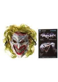 Batman Death of the Family Book and Joker Mask Set - Scott Snyder, Greg Capullo, DC Comics 1
