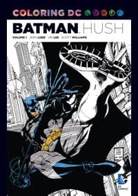HUSH COLORING BOOK - Jeph Loeb, DC Comics 1