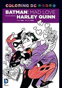 MAD LOVE COLORING BOOK - Paul Dini, Bruce Timm, DC Comics
