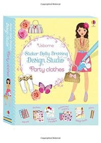 Sticker Dolly Dressing Design Studio Party Clothes - Fiona Watt, Usborne Publishing 1