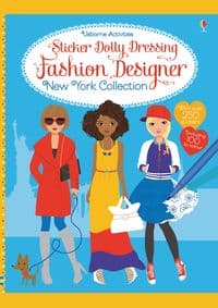 Sticker Dolly Dressing Fashion Designer New York Collection - Fiona Watt, Usborne Publishing