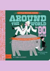 Little Master Verne: Around The World In 80 Days - Jennifer Adams, Gibbs M. Smith 1