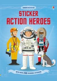 Sticker Action Heroes - Megan Cullis, Usborne Publishing Ltd 1