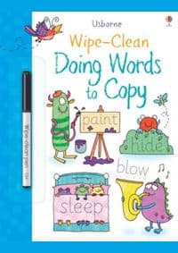 Wipe-clean Doing Words to Copy - Hannah (EDITOR) Watson, Usborne Publishing Ltd 1