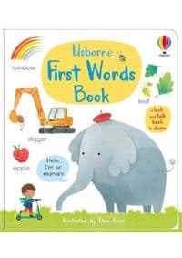 First Words Book - Mary Cartwright, Matthew Oldham, Usborne Publishing Ltd