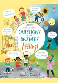 Lift-the-Flap Questions and Answers About Feelings - Lara Bryan, Usborne Publishing 1