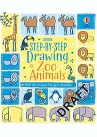 Step-by-Step Drawing Zoo Animals - Fiona Watt, Usborne Publishing 1