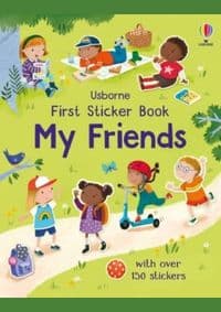 My Friends First Sticker Book - Holly Bathie, Usborne Publishing 1
