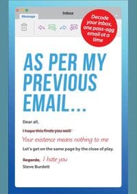 As Per My Previous Email ... - autor neuvedený