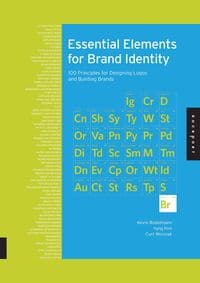 Essential Elements for Brand Identity : 100 Principles for Designing Logos and Building Brands - Kevin Budelmann, Yang Kim, Curt Wozniak, Rockport Publishers 1