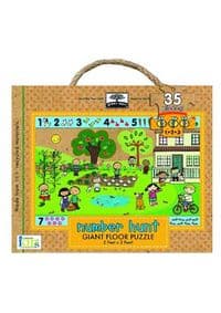 Green Start Giant Floor Puzzles Number Hunt - Jillian Phillips, innovative KIDS