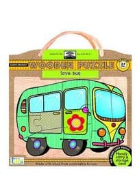 Love Bus - Wooden Puzzle - autor neuvedený 1
