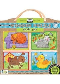 Playful Pals: Wooden Puzzle - autor neuvedený 1