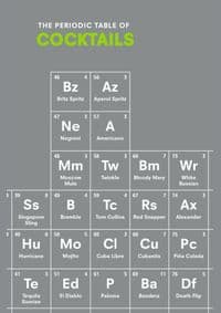 Periodic Table of COCKTAILS - Emma Stokes, Ebury Publishing