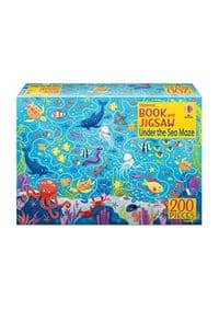 Book and Jigsaw Under the Sea Maze - Sam Smith, Usborne Publishing