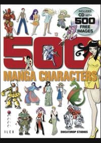 500 Manga Characters - autor neuvedený