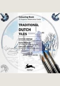 Traditional Dutch Tiles Coloring book - Pepin Van Roojen, Pepin Press 1