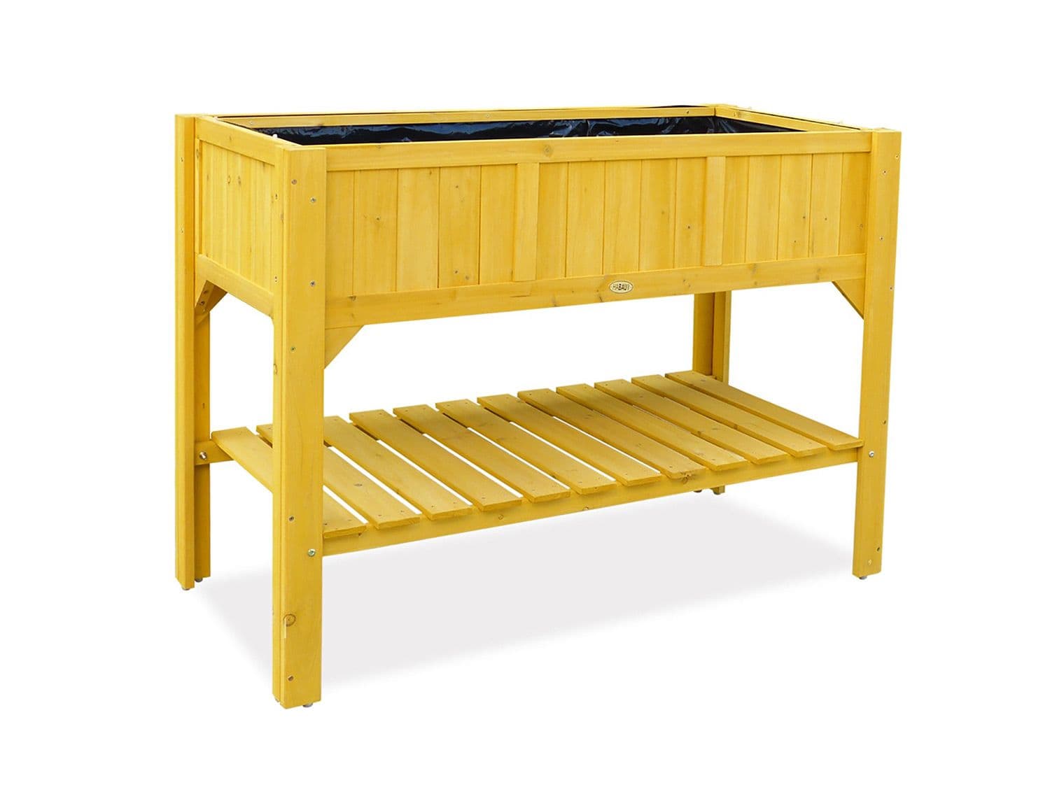 HABAU Vyvýšený záhon s odkladacou plochou (prírodná)