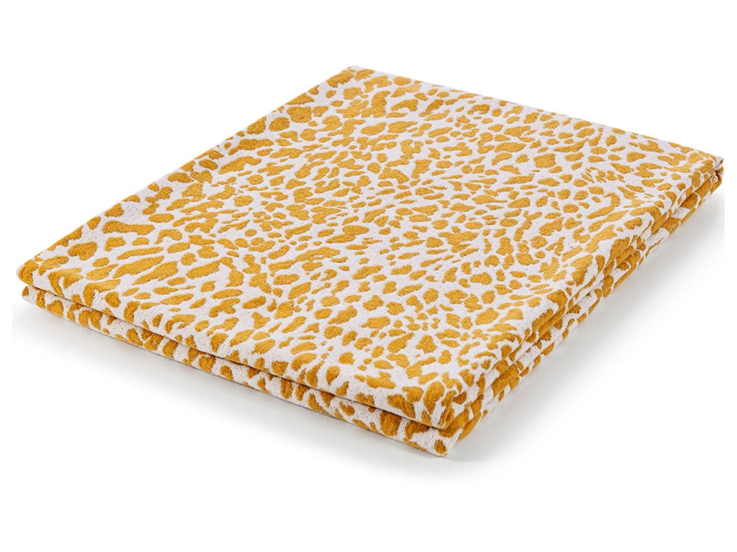 MAGMA Deka LEOPARDO, 140 x 180 cm (horčicová)