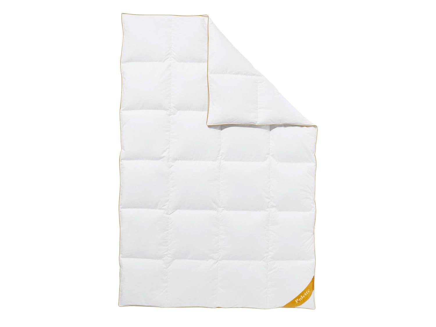 Balette deLuxe Kazetová páperová prikrývka Gold Edition, teplá (155 x 220 cm)
