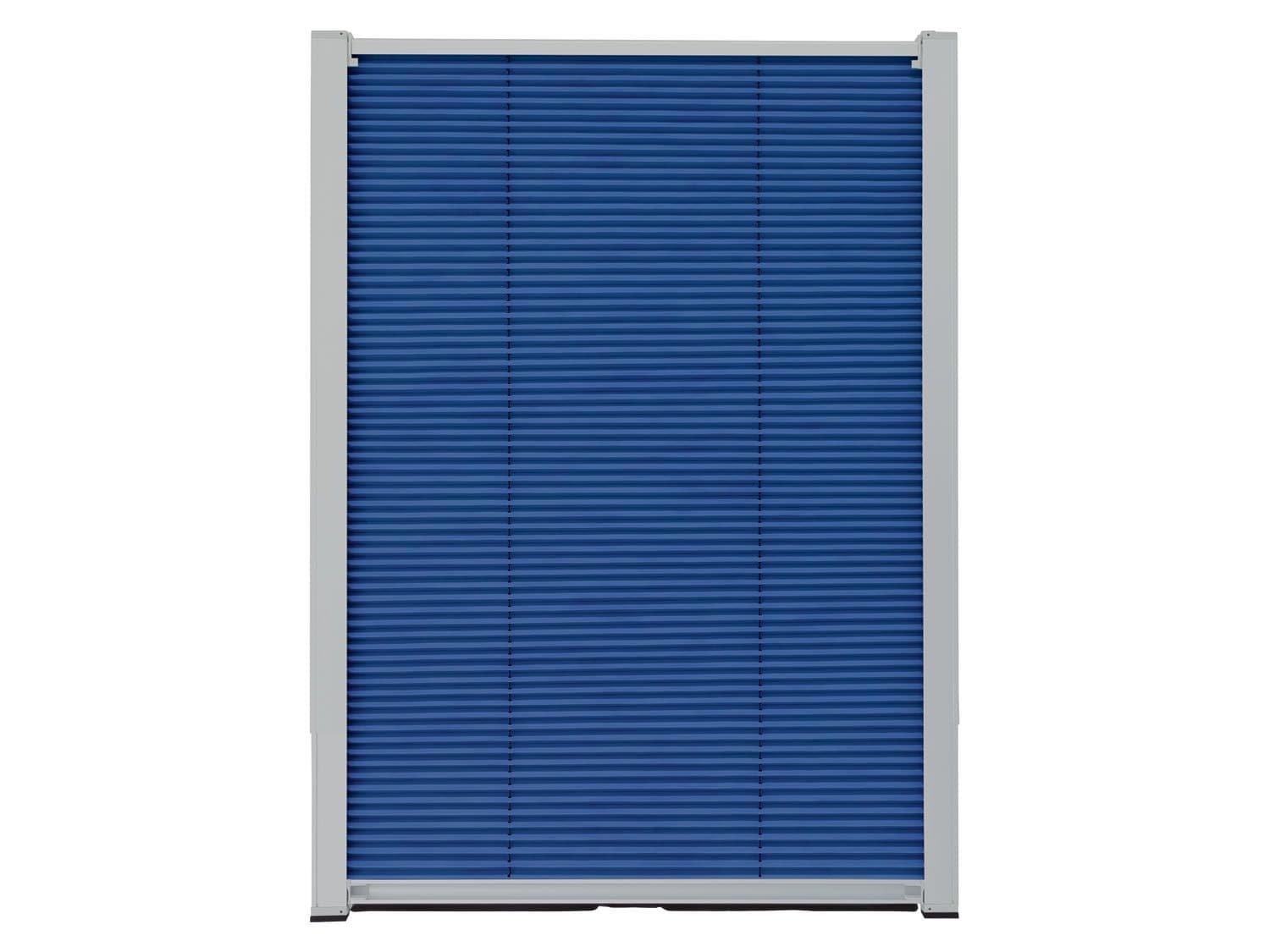 LIVARNO home Tepelnoizolačná plisovaná žalúzia na strešné okná Velux, 49,3 x 94 – 116 cm (modrá) 1