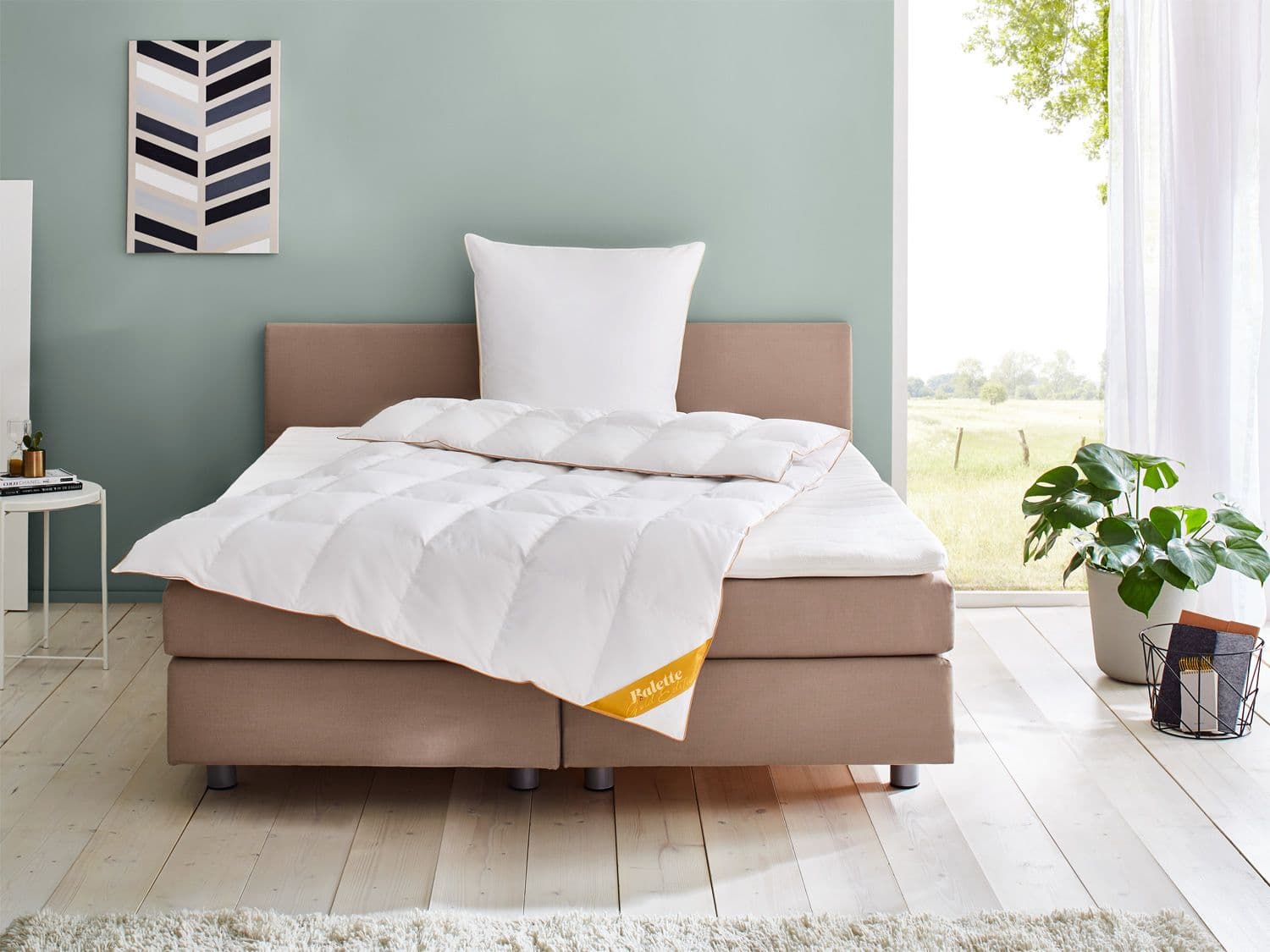 Balette deLuxe kazetová páperová prikrývka Gold Edition, medium (155 x 220 cm) 1