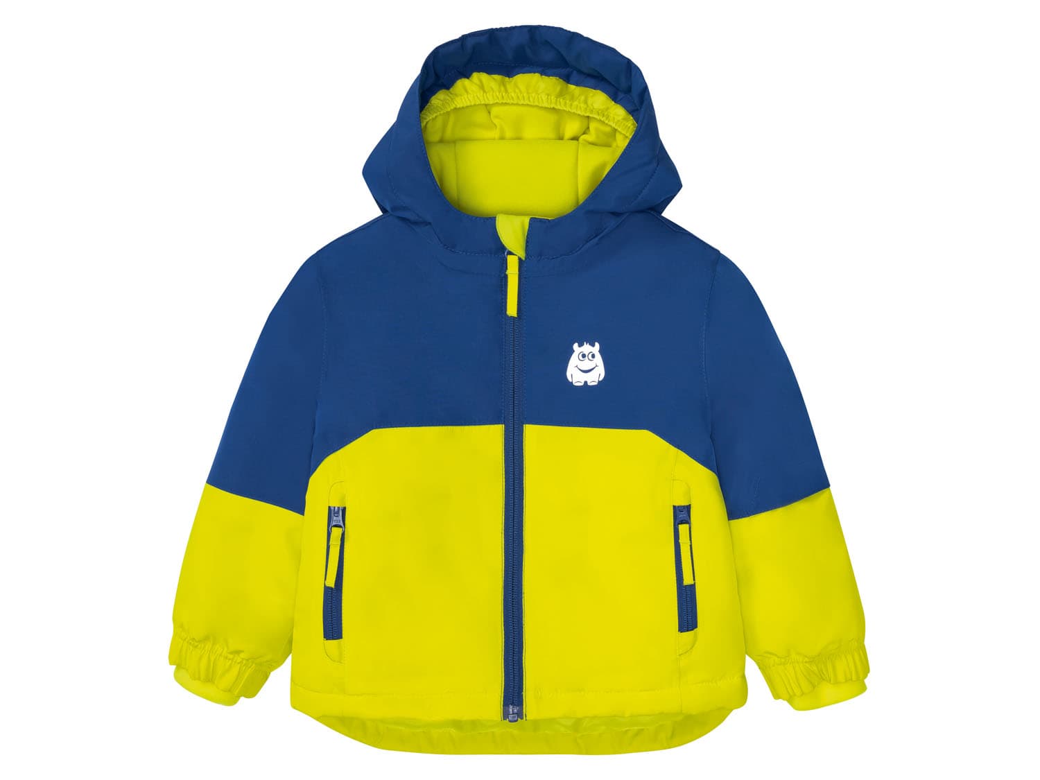 lupilu® Chlapčenská lyžiarska bunda (navy modrá/žltá, 86/92) 1