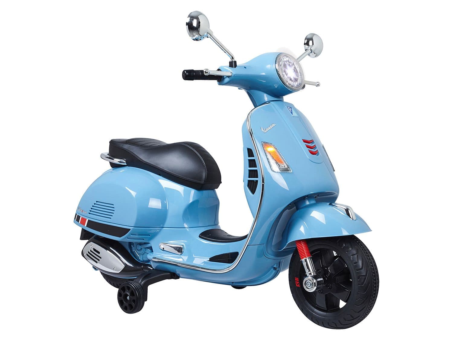JAMARA Skúter Vespa Ride On (modrá) 1