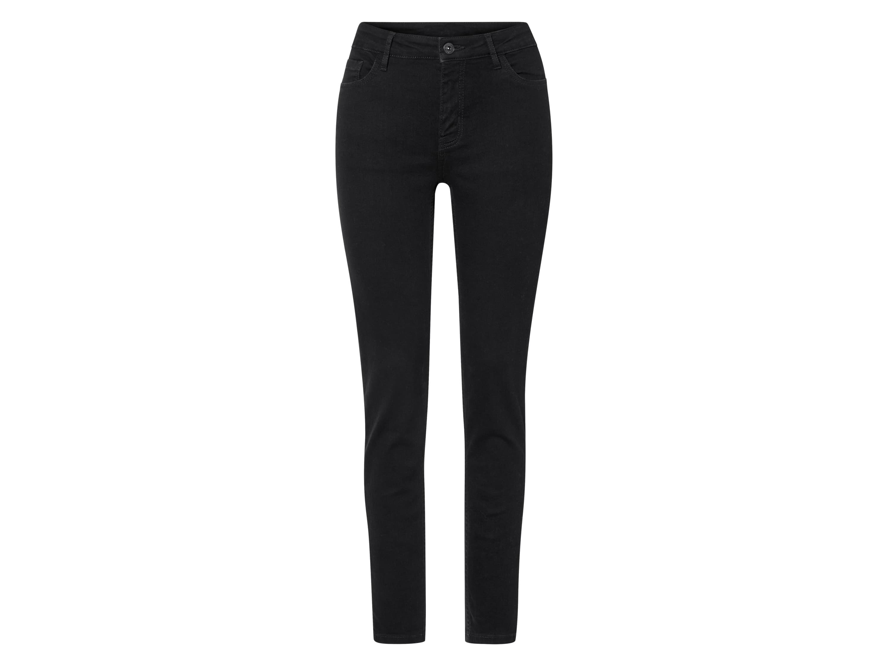 esmara® Dámske rifle push-up Super Skinny Fit (čierna, 38) 1
