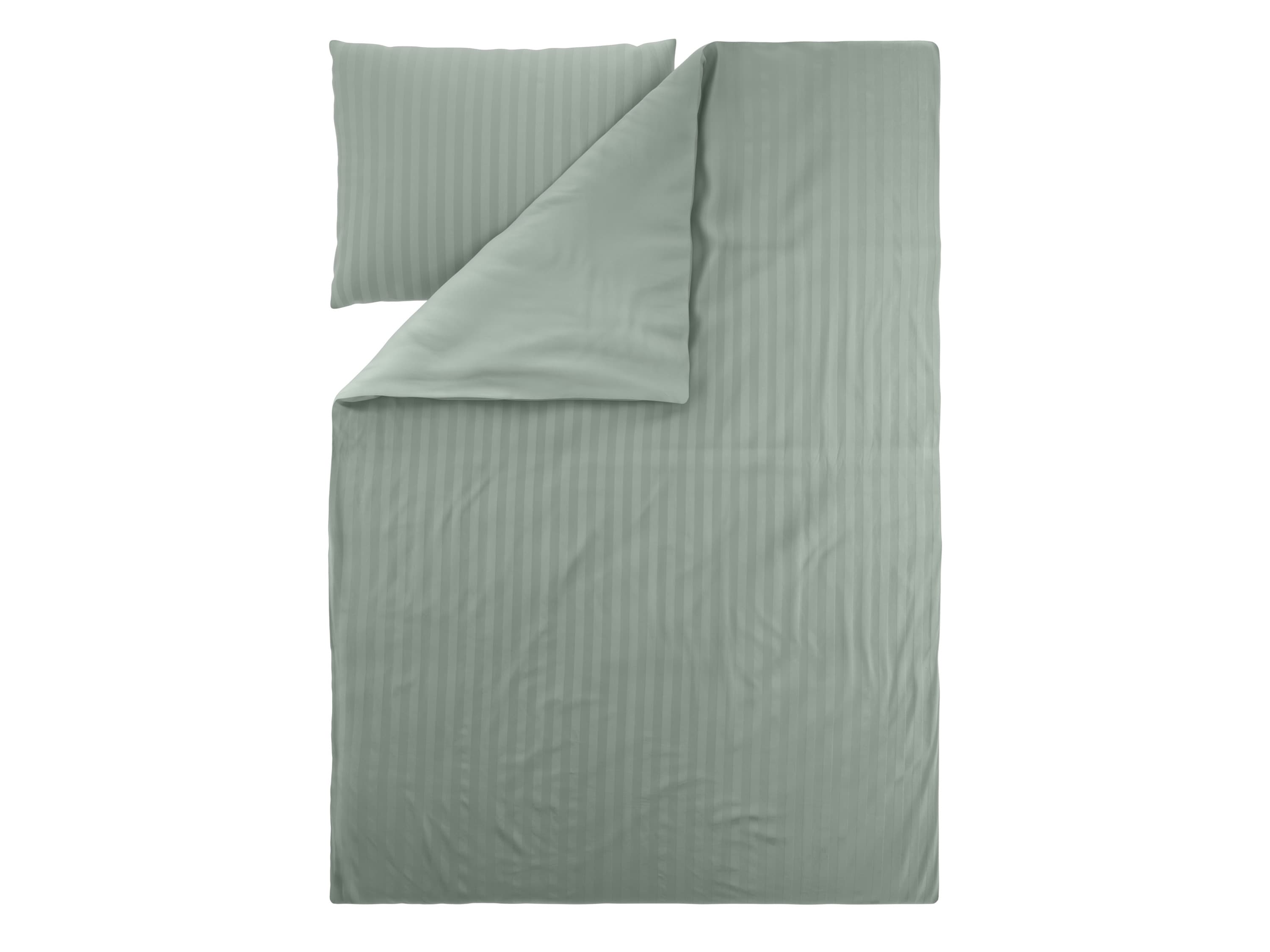 LIVARNO® Obojstranná posteľná bielizeň z bambusovej viskózy Premium, 140 x 200 cm (zelená)
