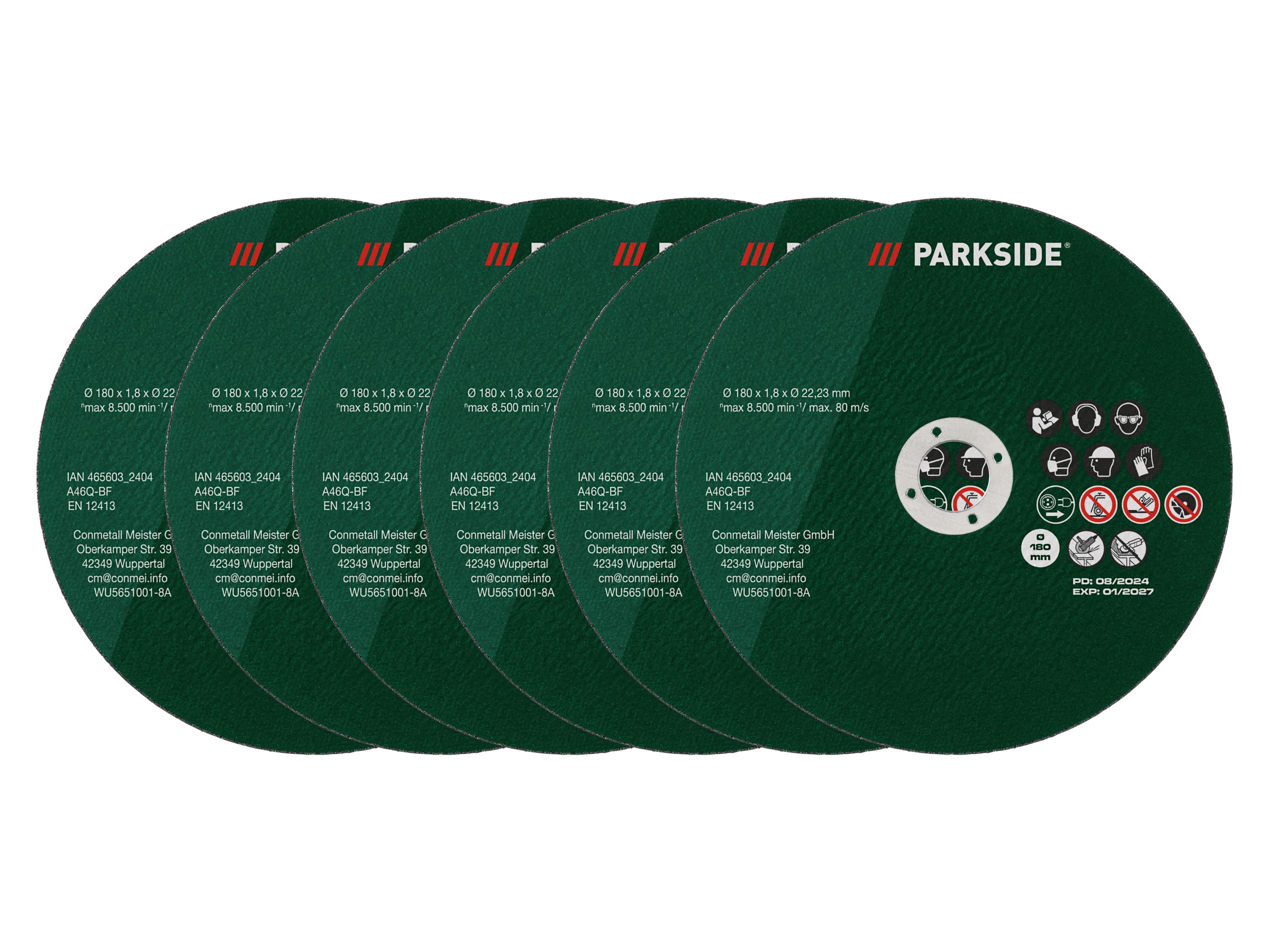 PARKSIDE® Rezné kotúče (nehrzdavejúca oceľ)
