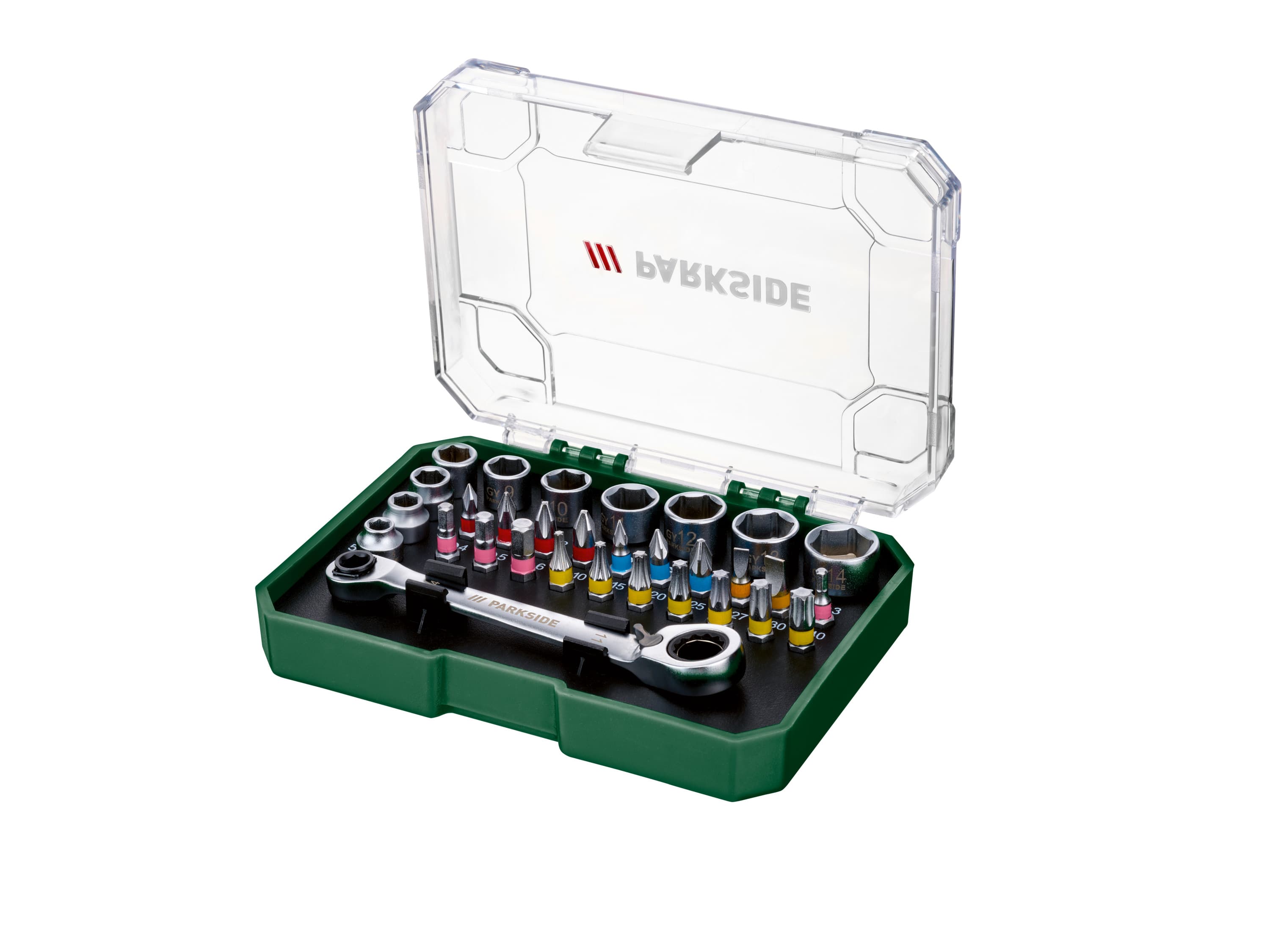 PARKSIDE® Súprava priechodných nástrčných kľúčov, 31-dielna 1