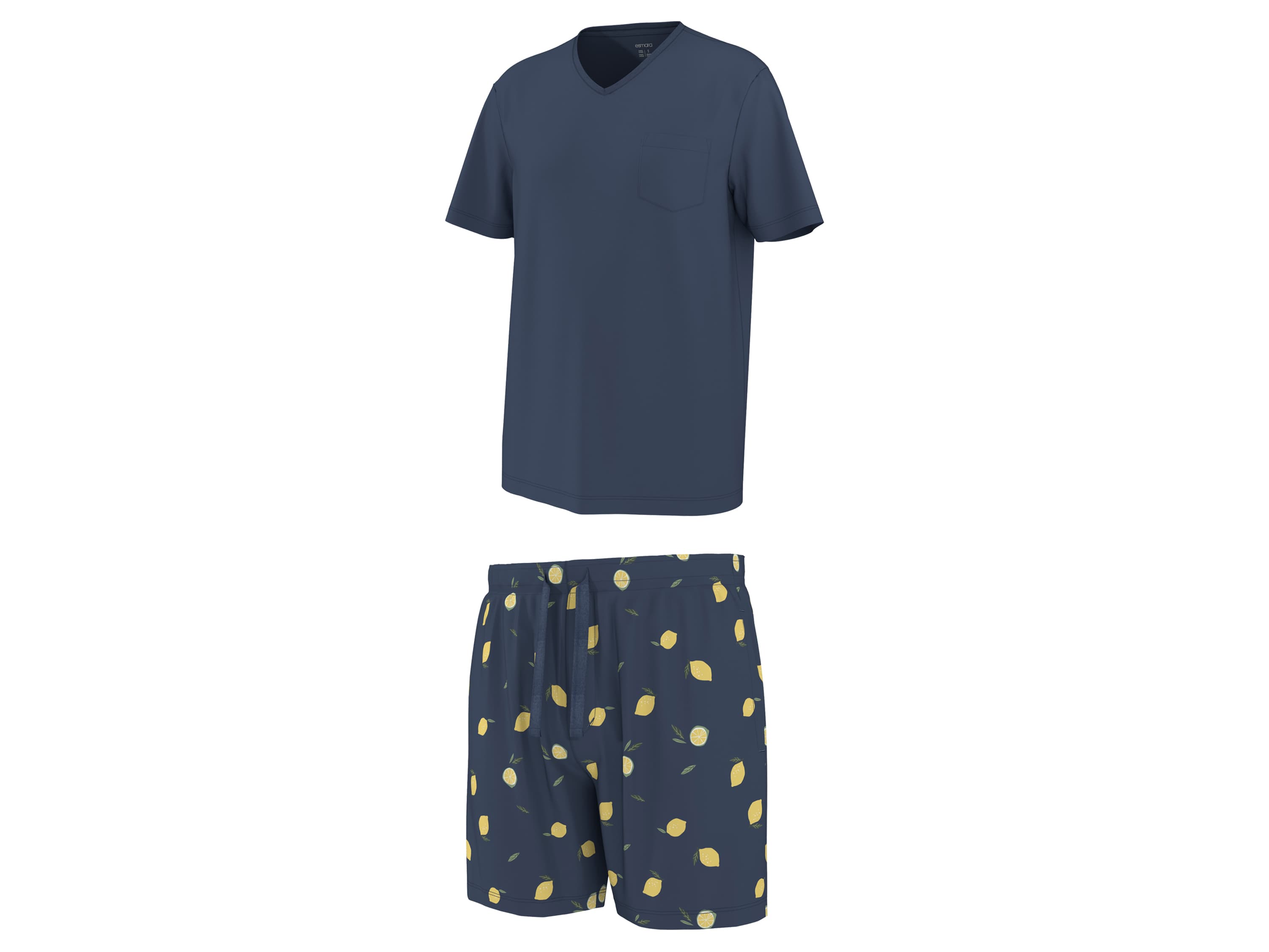 esmara Men Pánske pyžamo (navy modrá, M (48/50)) 1