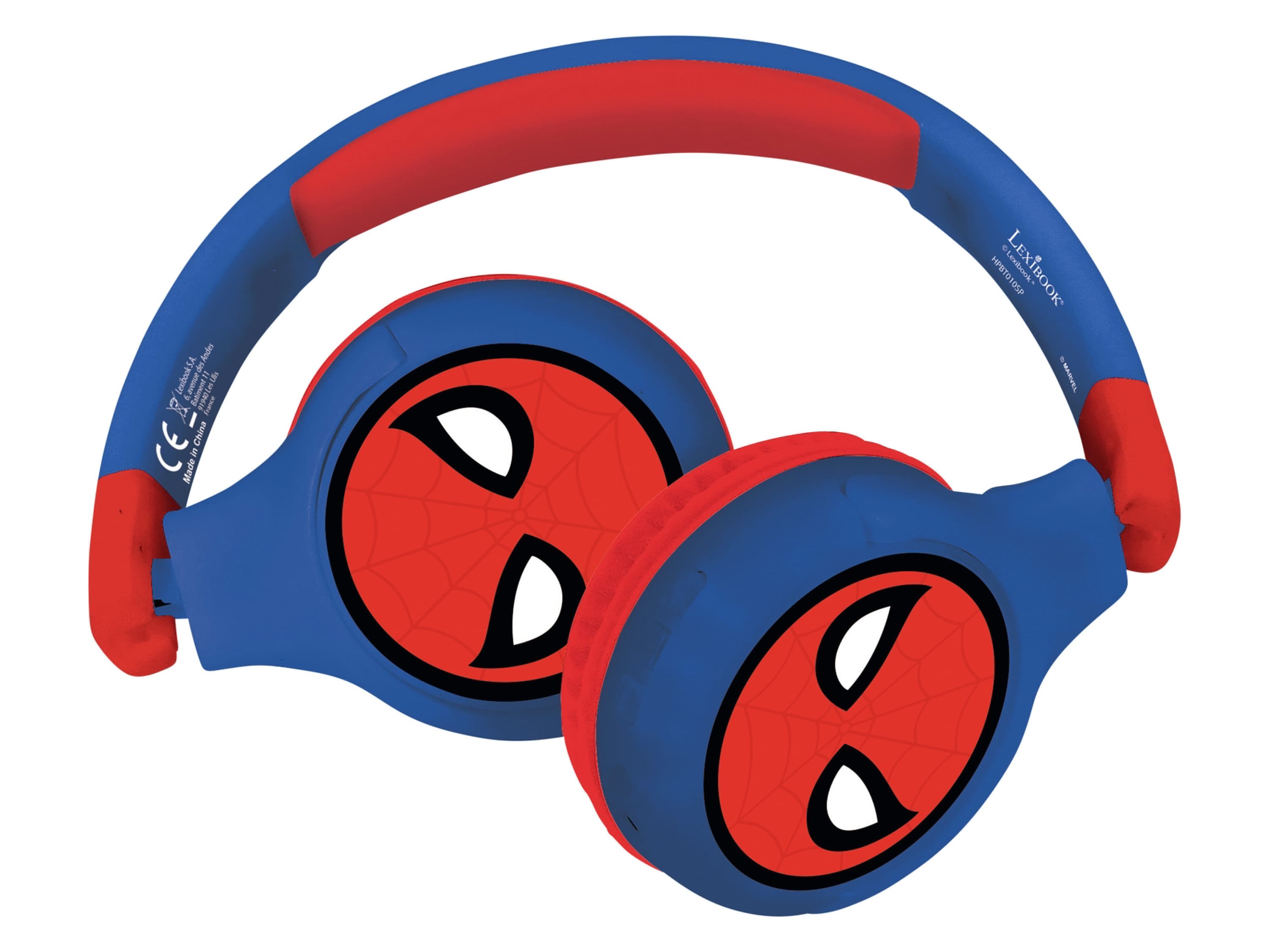 LEXIBOOK Detské Bluetooth® slúchadlá 2 v 1 (Spider-Man) 1