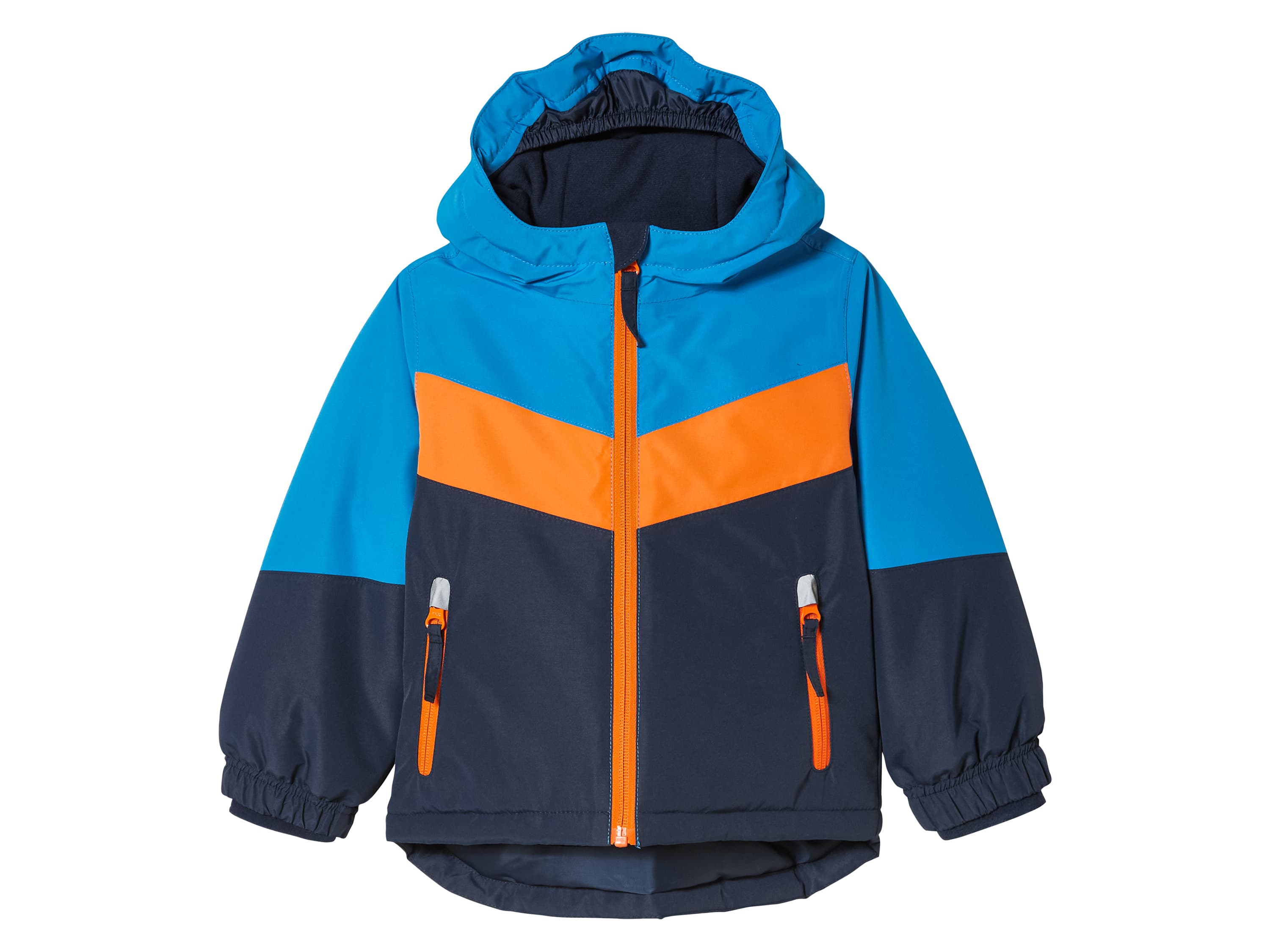 lupilu® Chlapčenská zimná bunda (námornícka modrá/oranžová/modrá, 86/92)