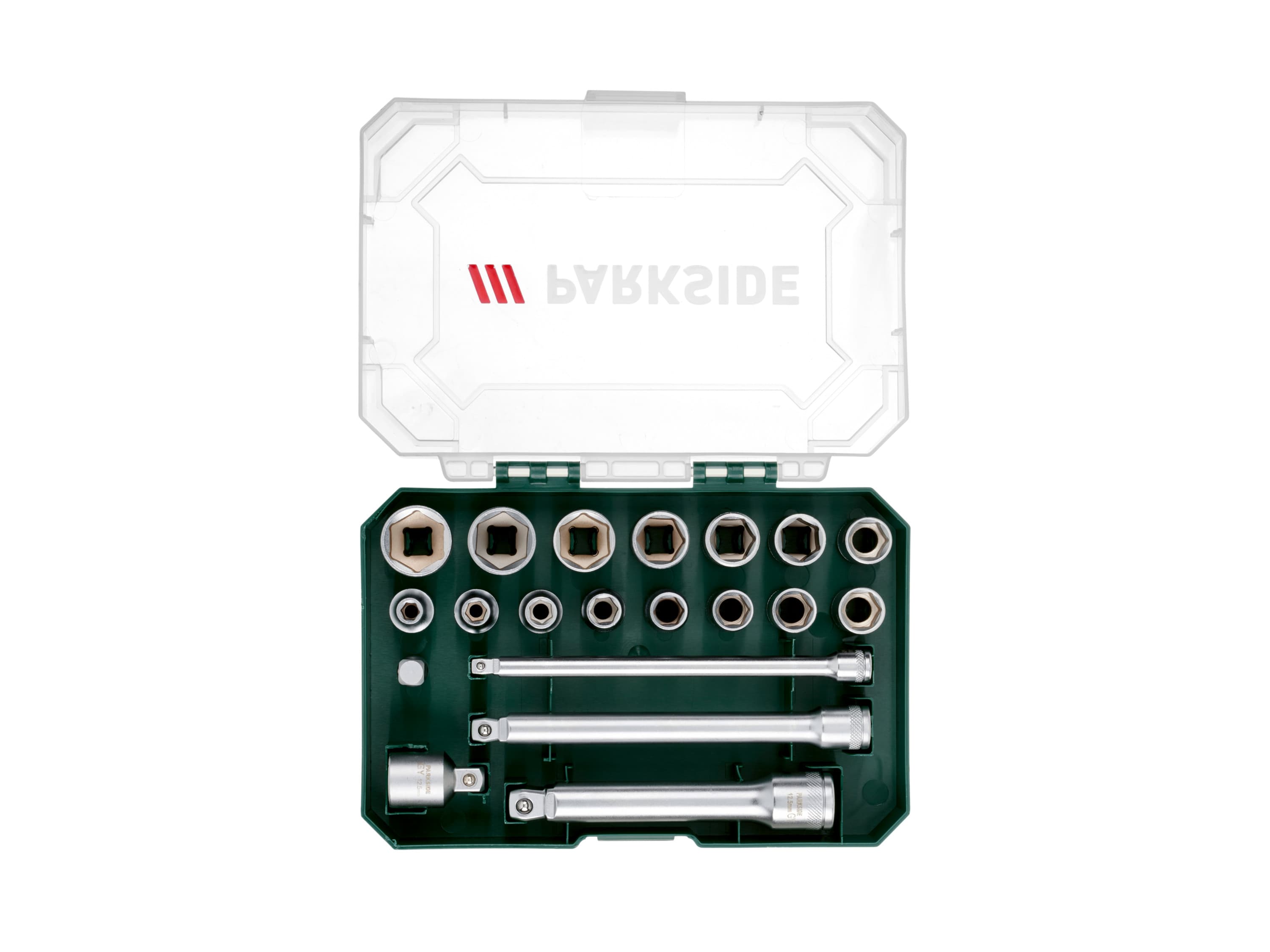 PARKSIDE® Súprava rační/Súprava nástrčných kľúčov (súprava nástrčných kľúčov, 20-dielna)