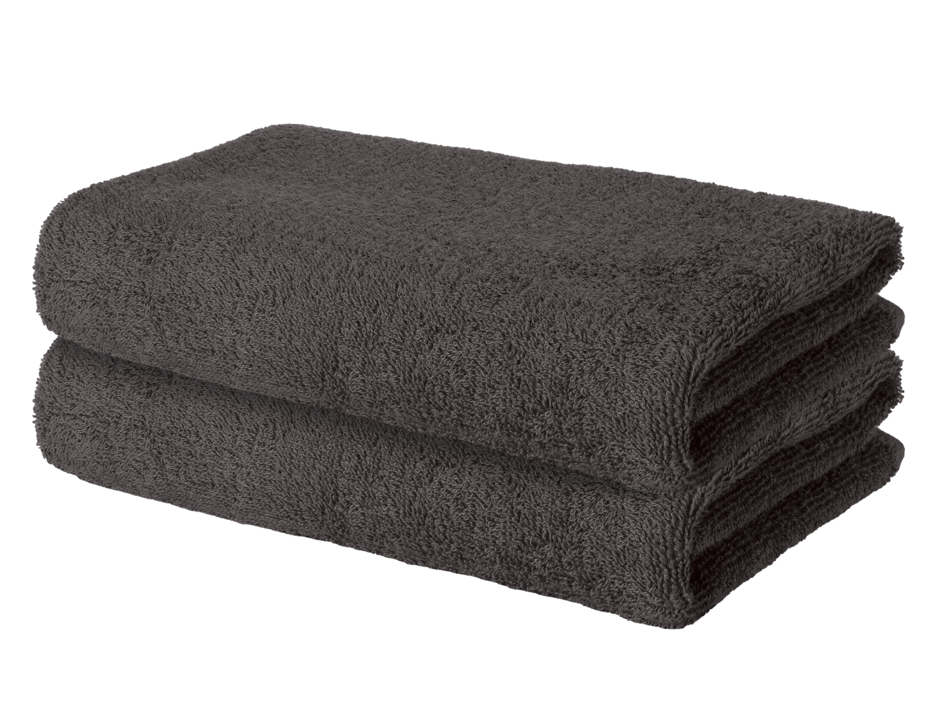 LIVARNO® Froté uteráky, 50 x 100 cm, 2 kusy (sivá) 1