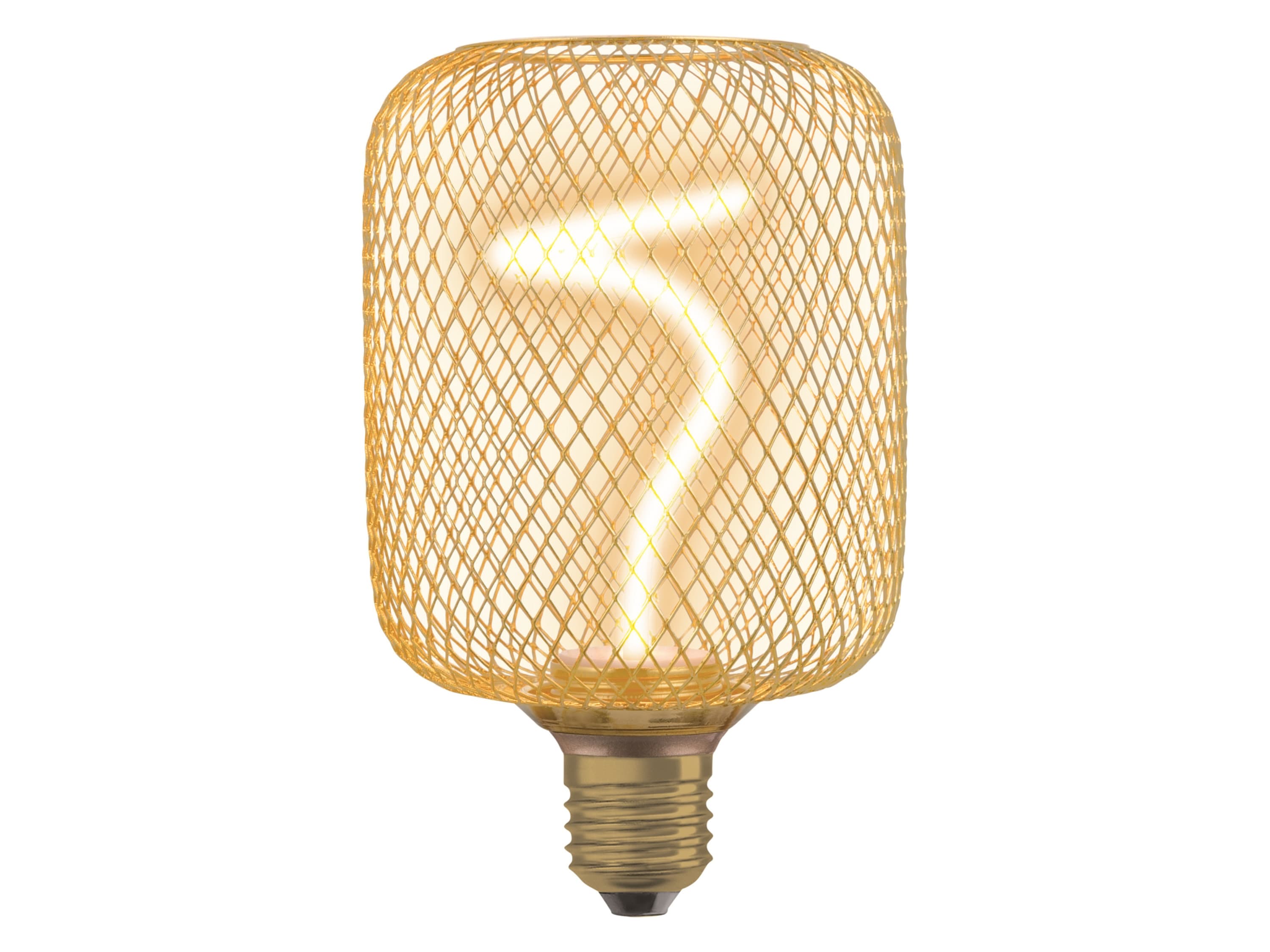 OSRAM Lampa so špirálovým vláknom (zlatá/hranatá) 1