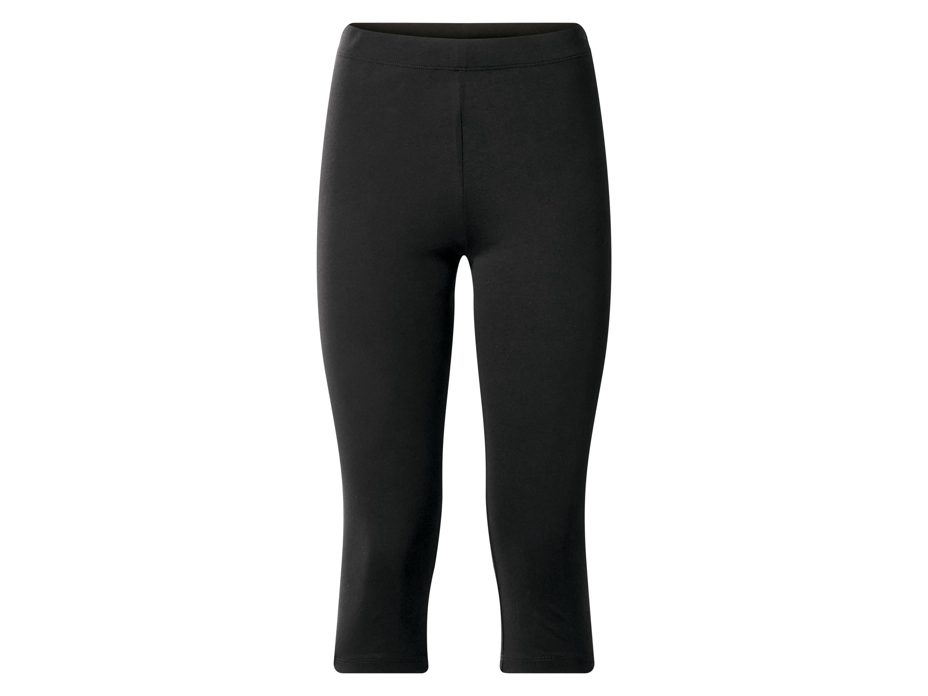 ESMARA® Dámske capri legíny, 2 kusy (čierna, M (40/42))