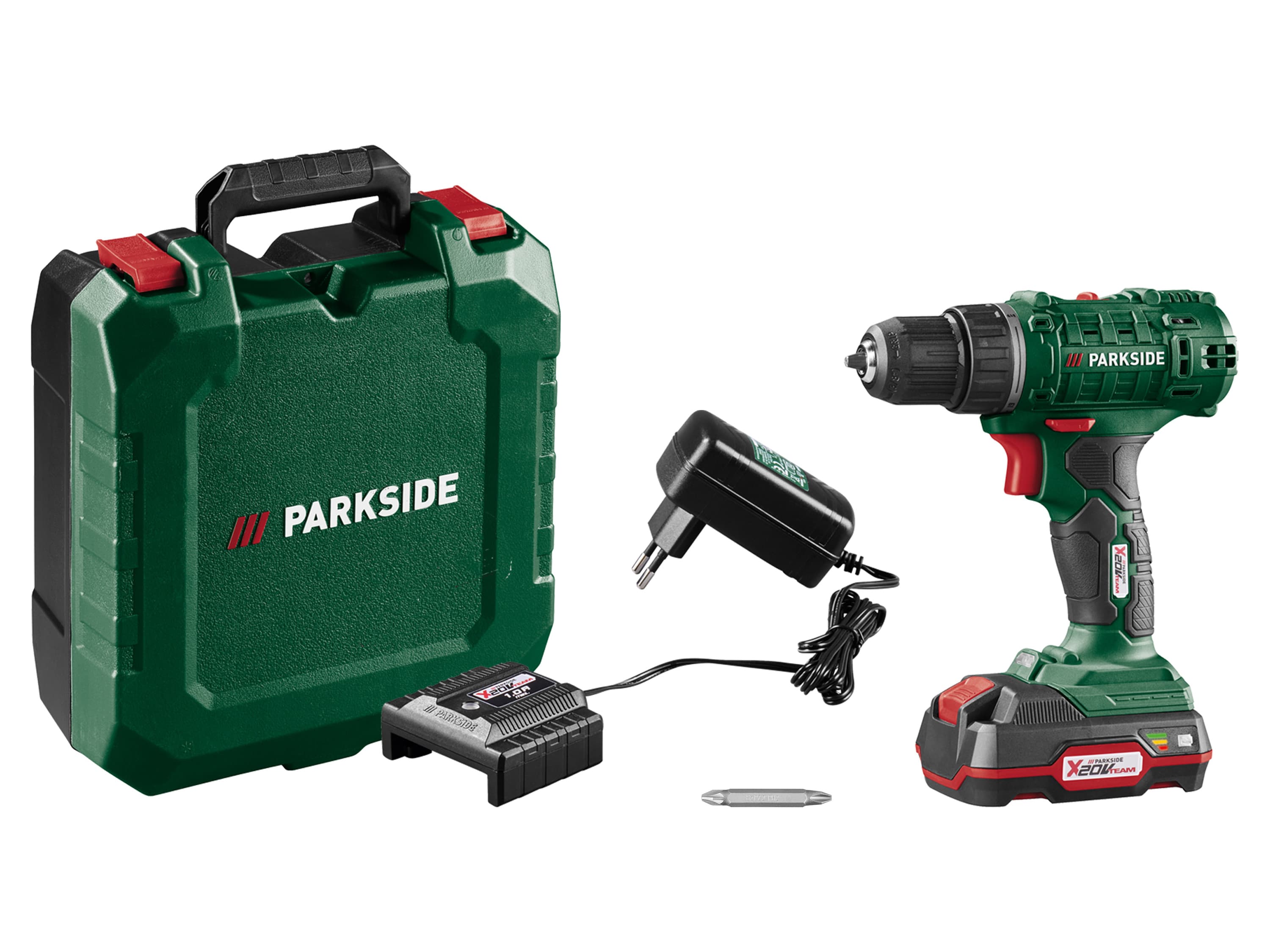 PARKSIDE® Aku vŕtací skrutkovač s príslušenstvom 20 V PBSSA 20-Li A1 1