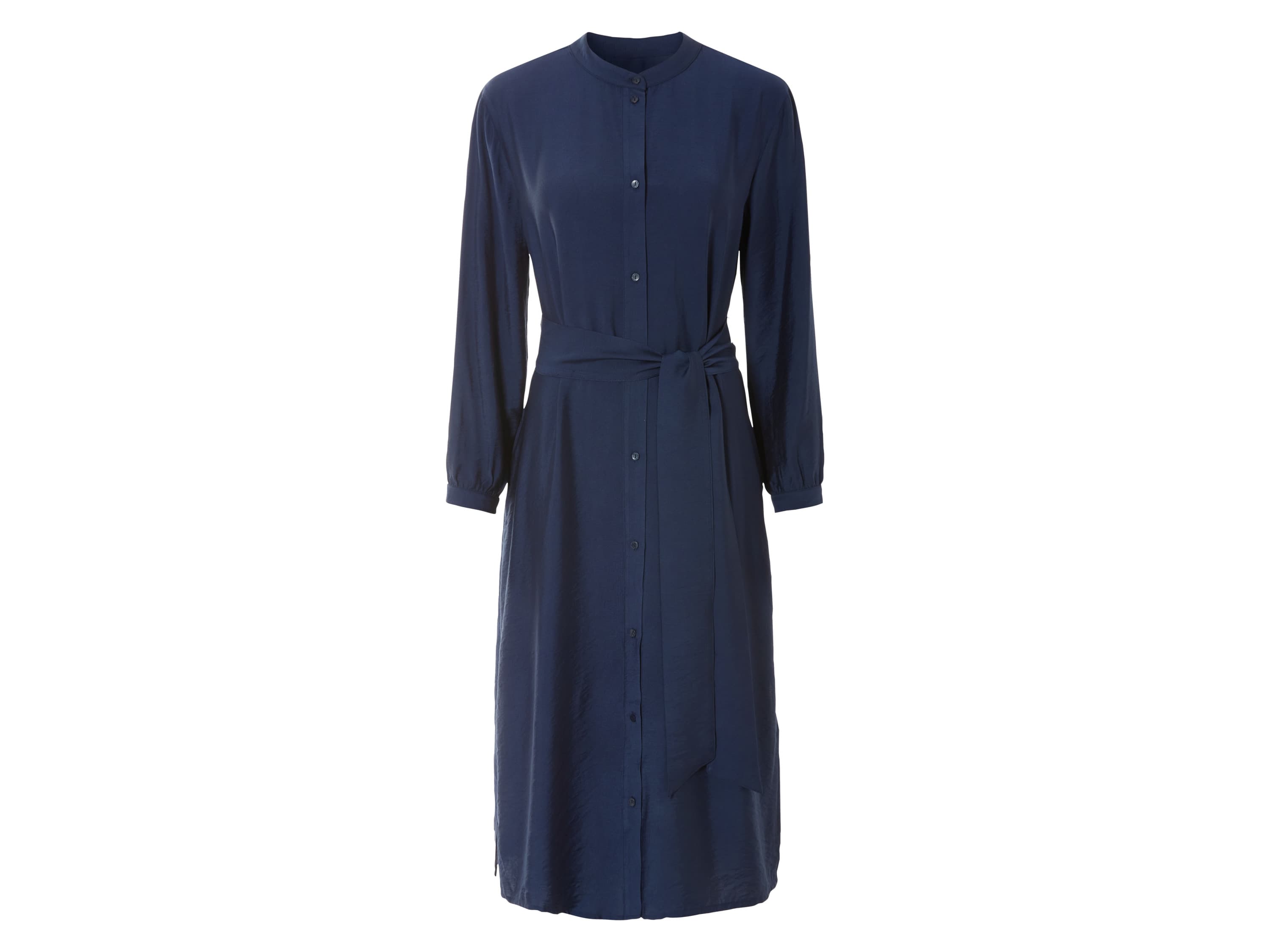 esmara® Dámske košeľové šaty (navy modrá, 38) 1