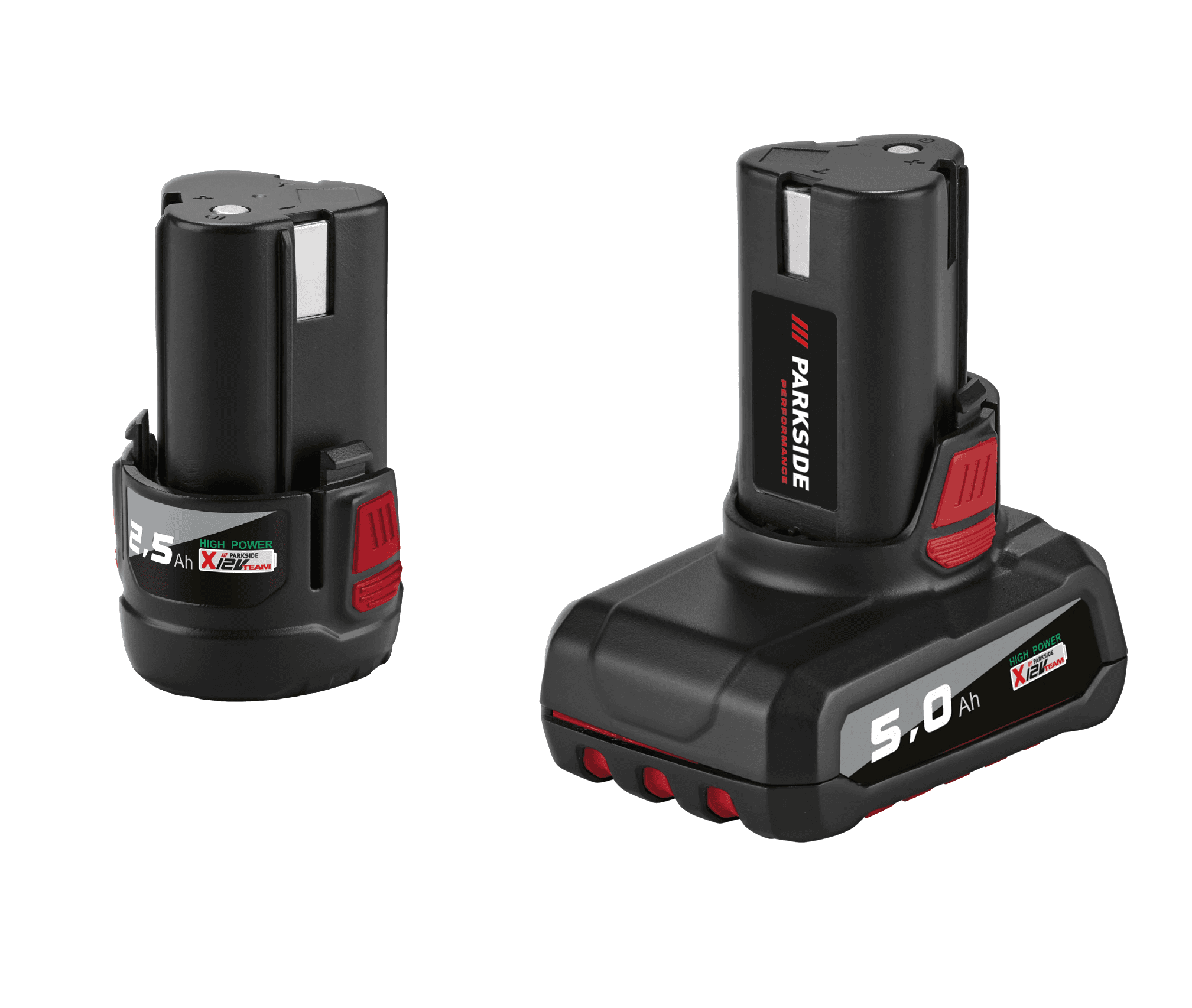 PARKSIDE PERFORMANCE® Akumulátor 12 V/2,5 Ah PAPK 12 2.5 B1 + Akumulátor 12 V/5 Ah PAPK 12 5.0 B2 1