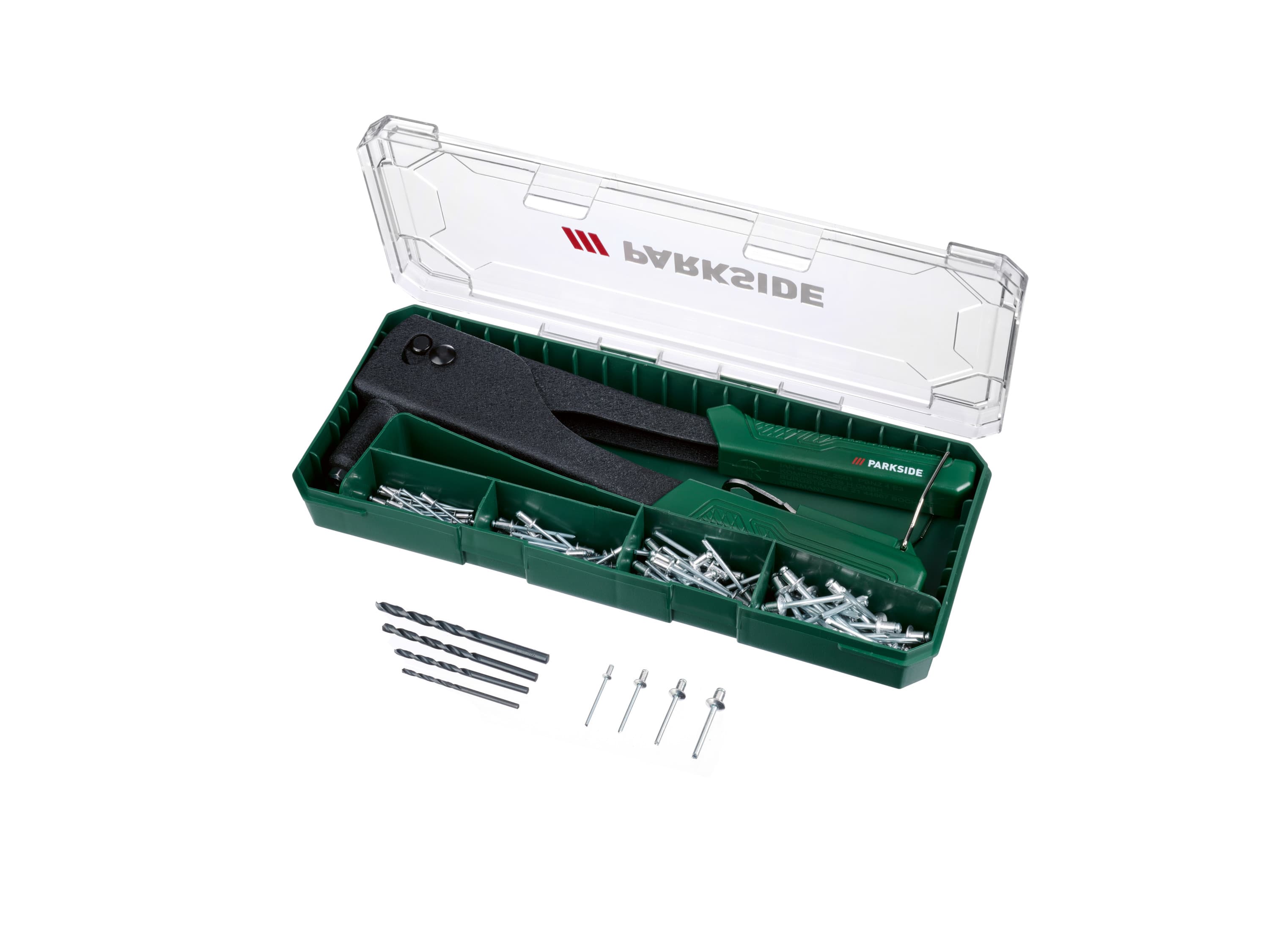 PARKSIDE® Kliešte na slepé nity PBNZ 4 E3, 110-dielna súprava 1