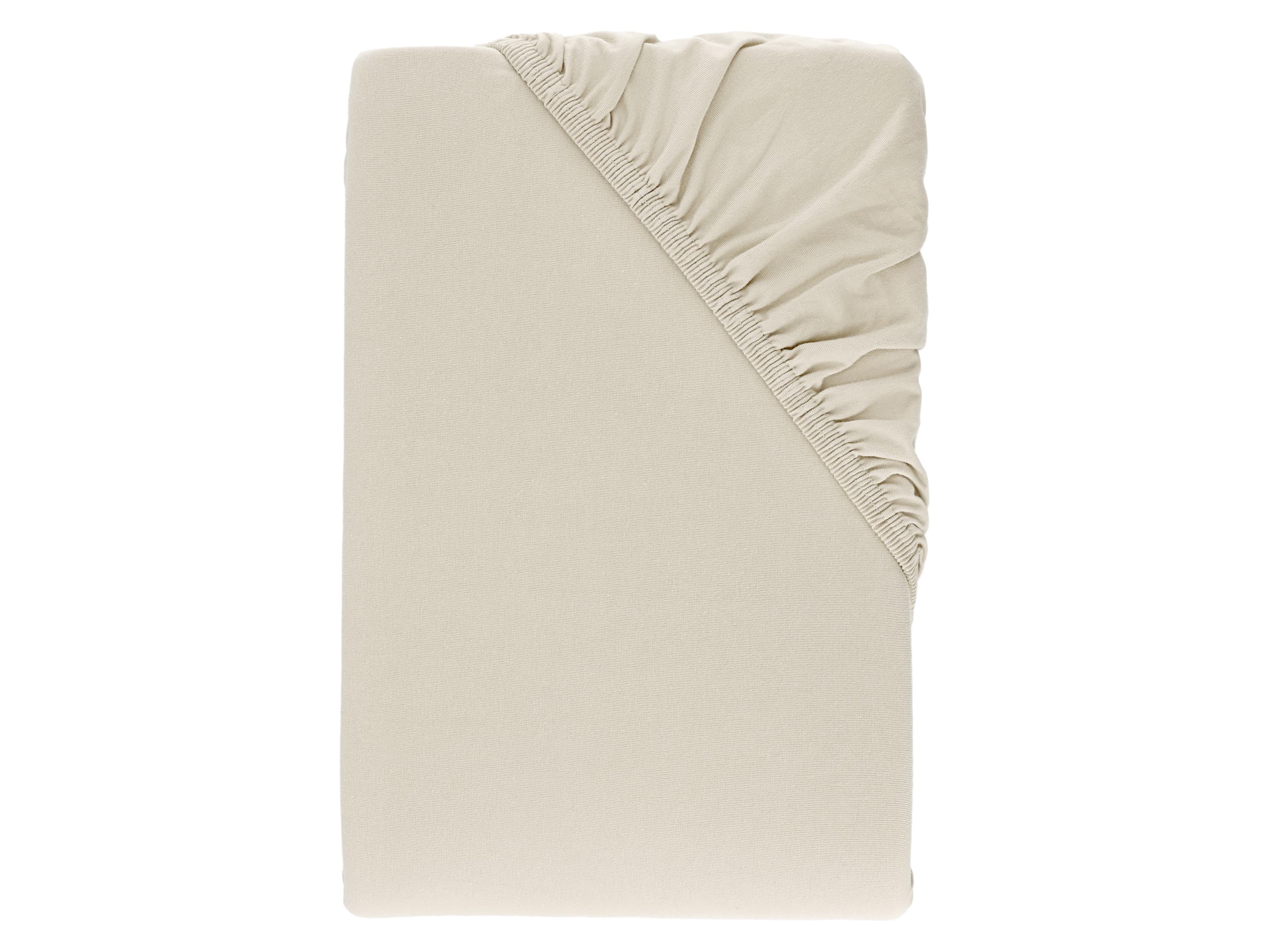 LIVARNO® Bielastická boxspringová napínacia plachta Premium, 180 – 200 x 200 cm (béžová)