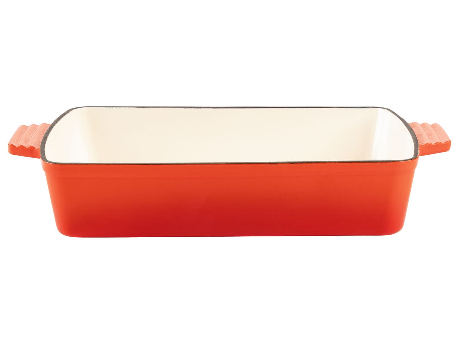 ERNESTO® Liatinová nákypová forma, 3,6 l (oranžová) 1