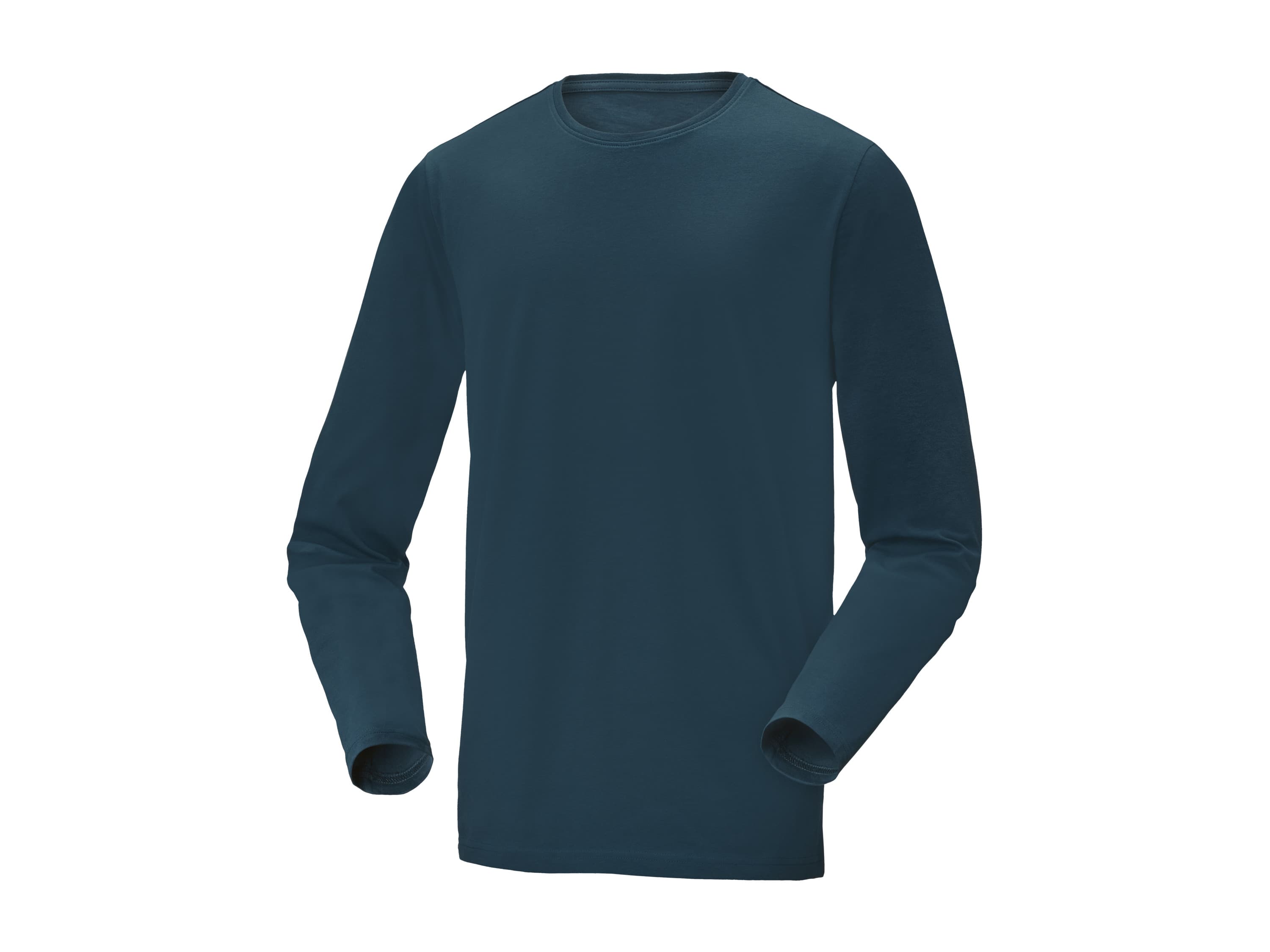 PARKSIDE® Pánske tričko s dlhým rukávom (tmavomodrá, M (48/50))